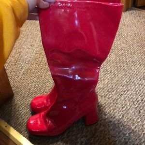 Red boots